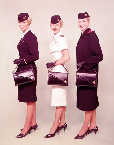 Image: Air Hostess Uniform 1959 Summer and Winter 001