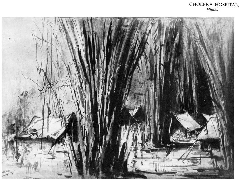 CHOLERA HOSPITAL, Hintok