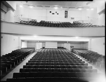Image: Interior of the Grand Theatre cinema in Petone