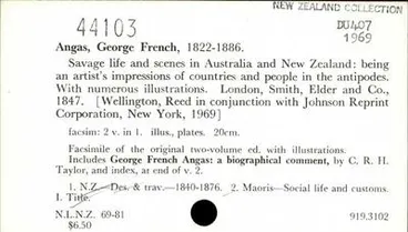 Image: Savage life and scenes in Australia and New Zealand : being an artist's impressions of countries and people  in the antipodes