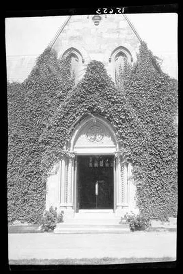 Image: [Christ's College Chapel entrance - Christchurch]