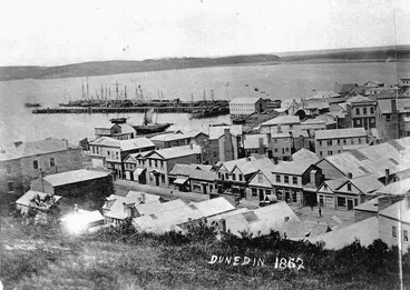 Image: Overlooking Dunedin, from Rattray Street
