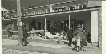 Image: Co-operative stores at Seddon Street, Naenae, Lower Hutt
