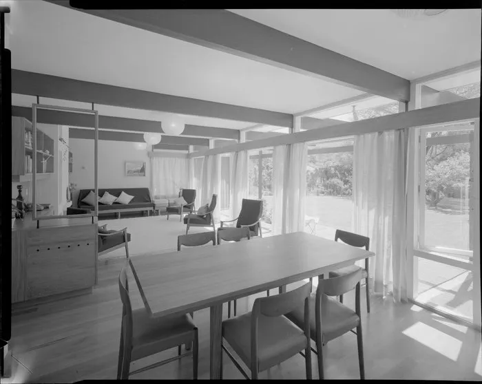 Fenton House interior, dining and living room