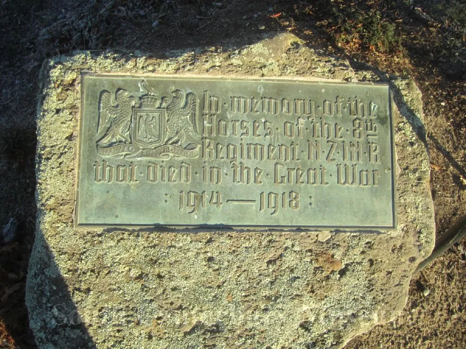 Memorial to the horses, World War One, Timaru