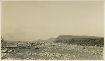 Image: Earthquake damage, Hawke's Bay coastline