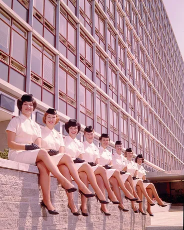 Image: Air Hostess Uniform 1959 Summer 006