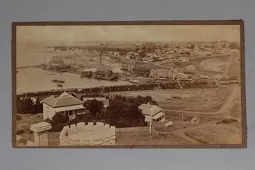 Image: Mechanics Bay and Parnell showing Railway