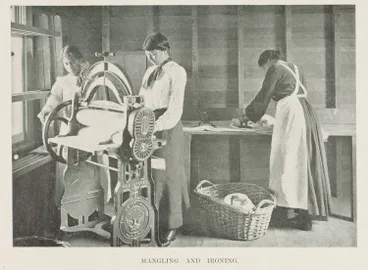 Image: Mangling and ironing