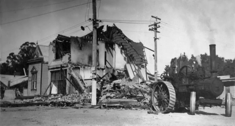 Foster Brooks Building Remains