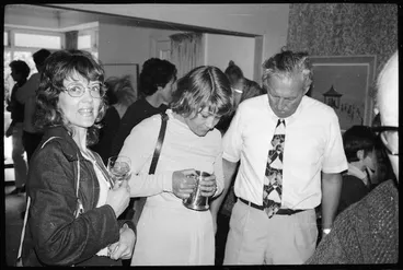 Image: Novelist, Marilyn Duckworth, with others