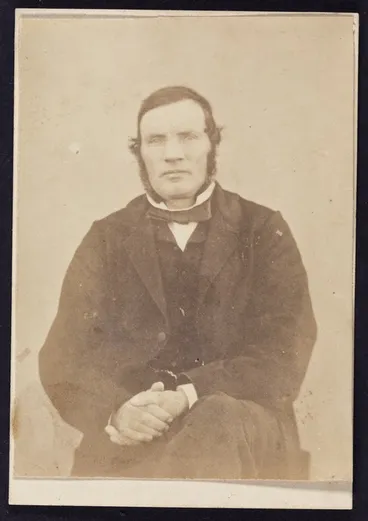 Image: Seated portrait of Sir Donald McLean