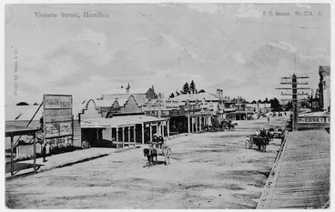 Image: Victoria Street, Hamilton - Photograph taken by Gaze and Company