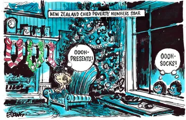 Image: Evans, Malcolm Paul, 1945- :Child poverty. 22 December 2013
