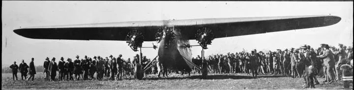 Charles Kingsford Smith's Southern Cross, Wigram, 1928