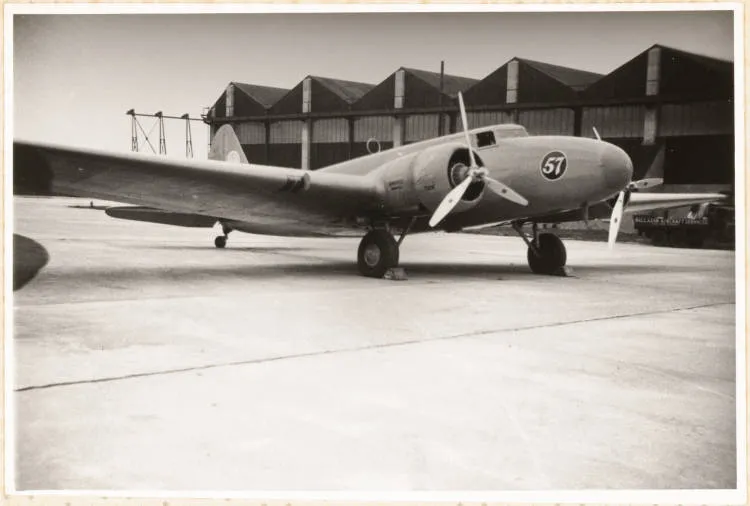 'Boeing 247D Flown by Roscoe Turner (U.S.A.)'