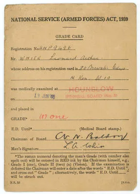 National Service (Armed Forces) Act, 1939