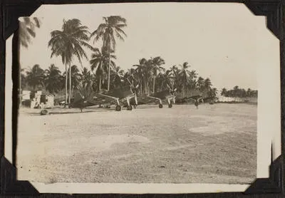 "Strike Flight" waiting. No. 1 S.U. Quadalcanal - Nov. 1944.