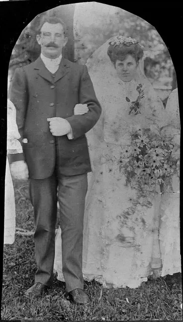 Image: Marriage of Charles Lewis Innes and Florence Gillander