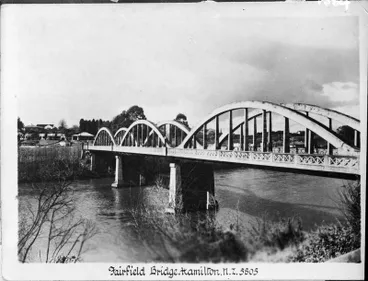 Image: "Fairfield Bridge, Hamilton, N.Z."