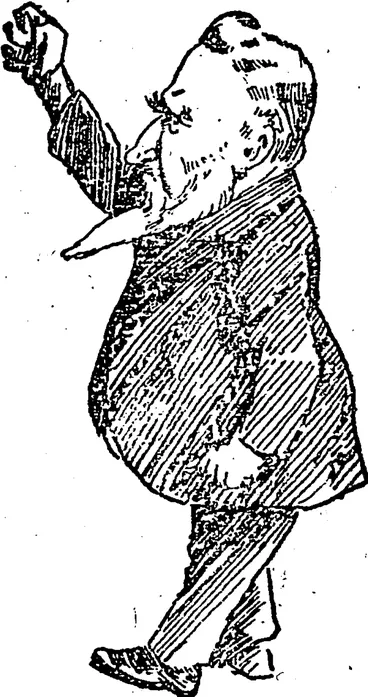 Image: Roderick McKenzie, Motaeka (NZ Truth, 13 July 1907)