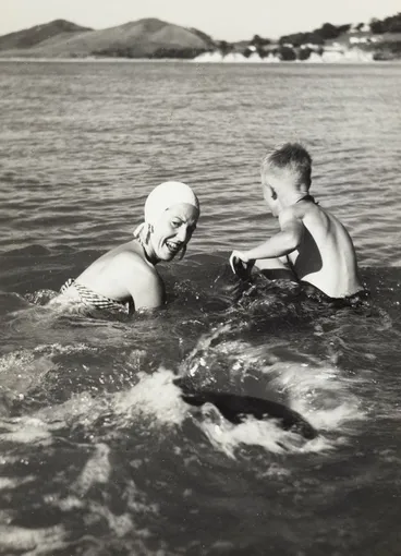 Image: Opo the dolphin, Opononi