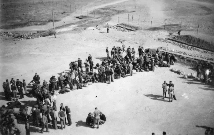 A J Spence, fl 1941 : Prisoners of war, Greece