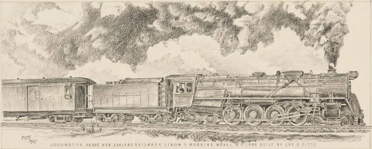 Kb class locomotive 965, 1967