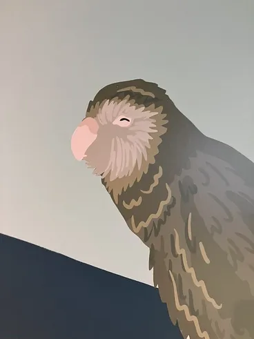 Image: Happy Kākāpō, Mānuka Storygrove