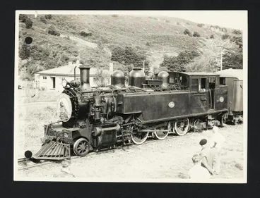 Image: Steam locomotive Ww 556, 1959