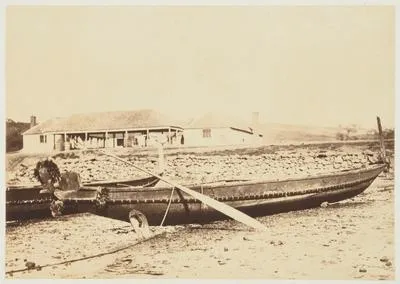 Waka at Te Taongaroa, Mechanics Bay