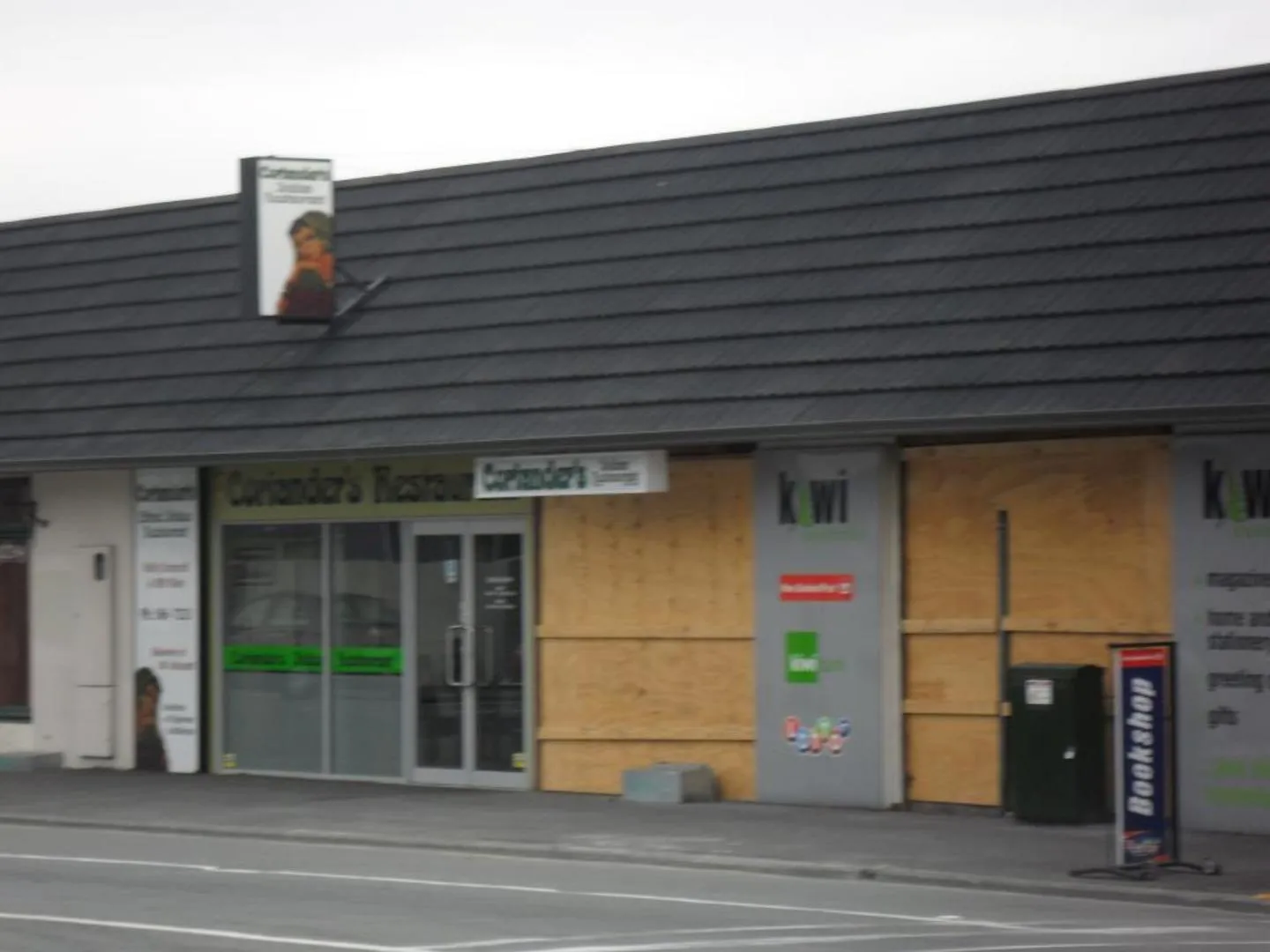Edgware Shopping Centre earthquake damage