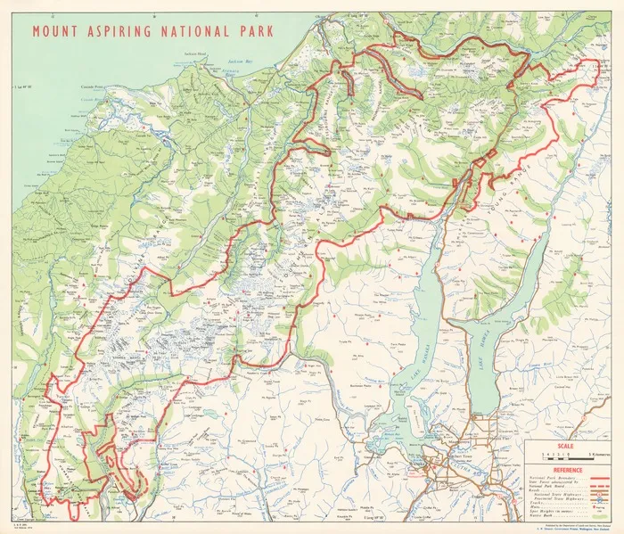 Mount Aspiring National Park.