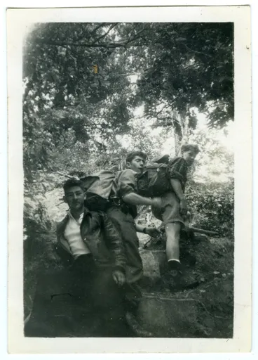 Image: "Per adau add Blake," The 1950 Tramp back to the Orongorongo Valley, Presbyterian Harrier Club - Wellington