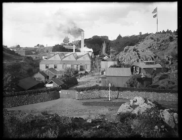 Image: Ammunition works, Normanby Road, Mount Eden, 1906