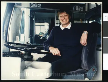 Image: Raelene Nicol, bus driver