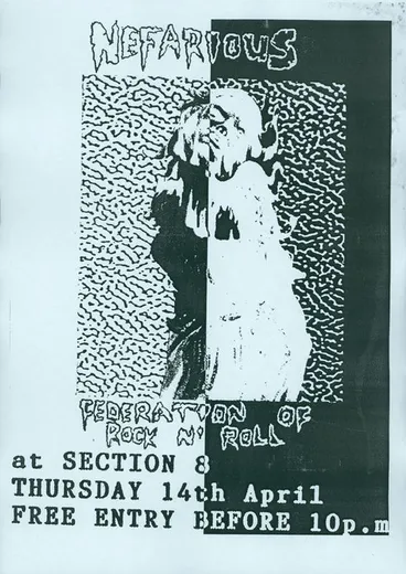 Image: Nefarious. Foundation of Rock 'n Roll at Section 8 [poster]