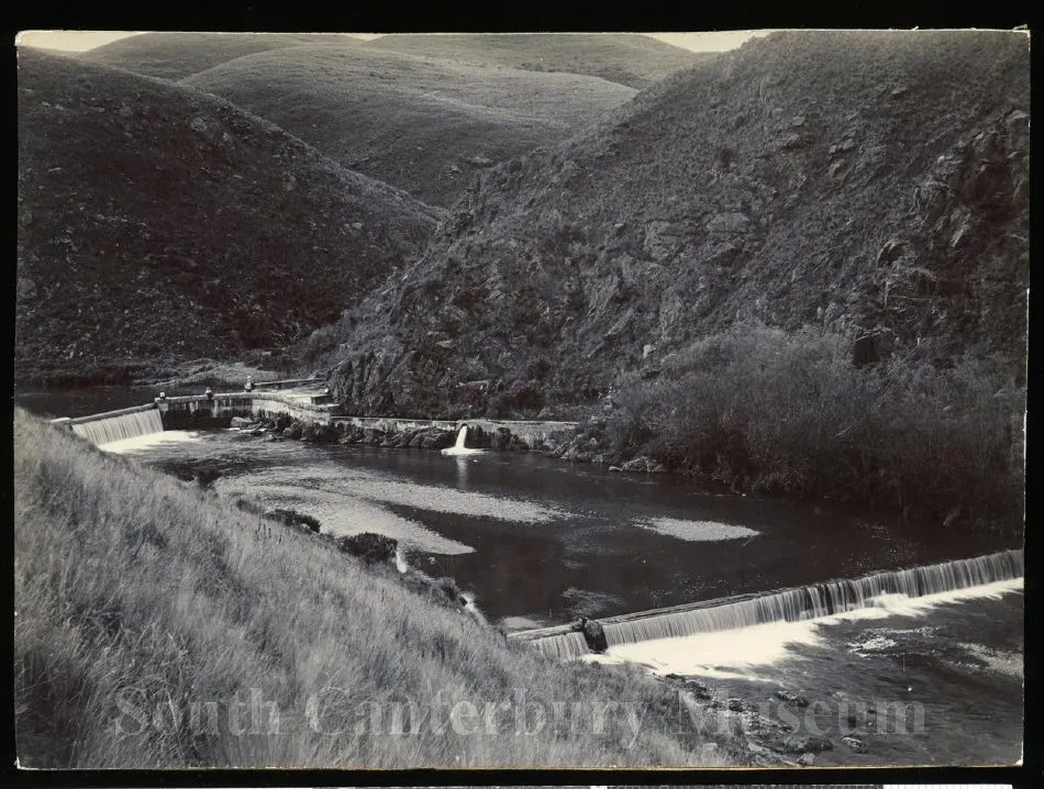 Pareora Dam and Timaru water supply intake