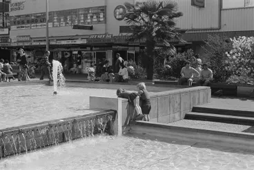 Image: The original Garden Place fountains