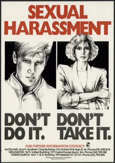 Image: 'Sexual Harassment, Don't Do It'