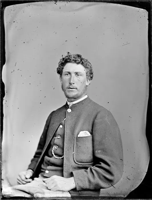 Unidentified young man with a 'Donegal' beard