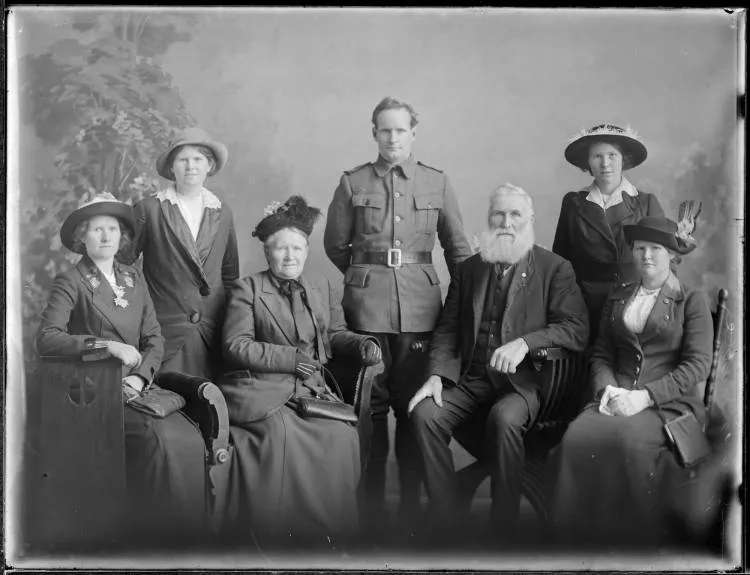 Given family portrait