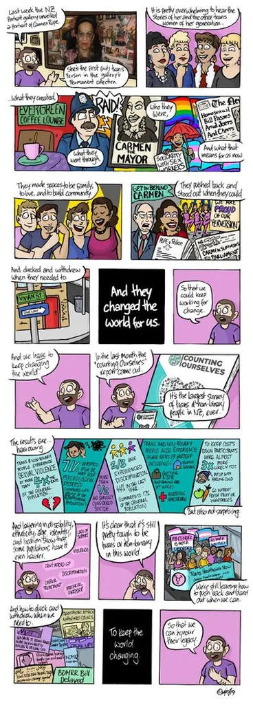 Image: Poutokomanawa comic