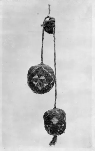 Image: Pair of Maori poi