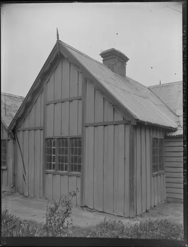 Image: Wooden house at Christs College, Christchurch