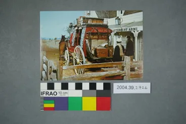 Image: Postcard of a Cobb and Co coach