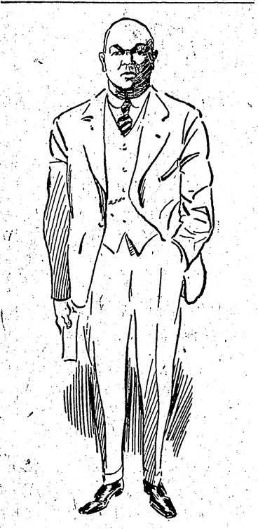 Image: H. D. BENNETT  (City Councillor and President of Wei'lington Chamber of Commerce).  Man, each man*svborn ���.: : ;���  For the high business of. the public good.���Dyer. \. . (NZ Truth, 09 May 1925)