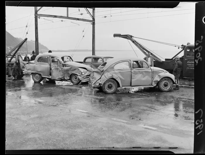 Car accidents on the Hutt Road