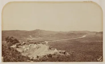 Image: Naval camp Mangatawhiri.