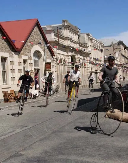 Penny farthings, Ōamaru